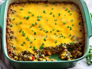 Christmas Green Chile Egg Casserole