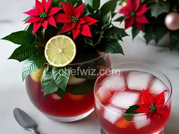 Christmas Poinsettia Punch