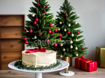 Christmas Tree Cake