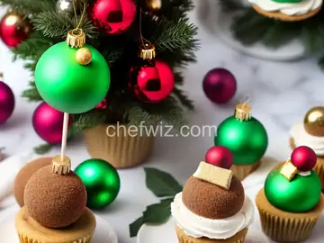 Christmas Tree Cheesecake Pops