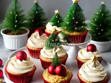 Christmas Tree Cupcakes