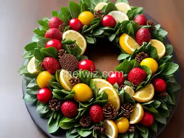 Christmas Wreath Salad