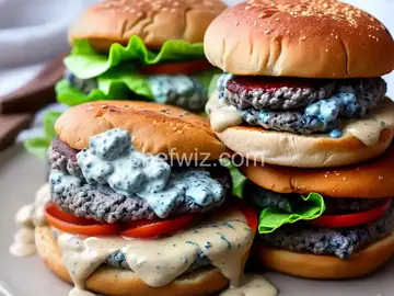 Chunky Blue Cheese Burger Sauce Recipe