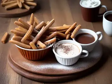 Churros and Hot Chocolate