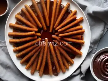 Churros with Bittersweet Chocolate Sauce