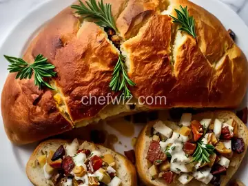 Ciabatta Stuffing with Chestnuts and Pancetta