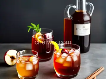 Cider-Bourbon Thermos Cocktail