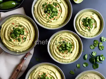 Cilantro Jalapeno Hummus