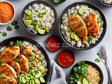 Cilantro Lime Chicken & Rice Bowl