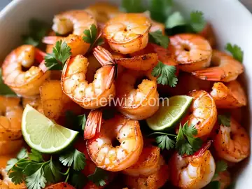 Cilantro-Lime Shrimp Foil Packs