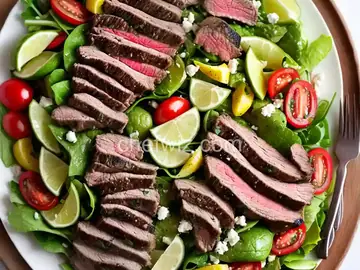 Cilantro Lime Steak Salad