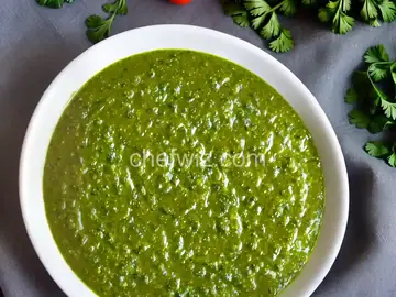 Cilantro-Parsley Chutney