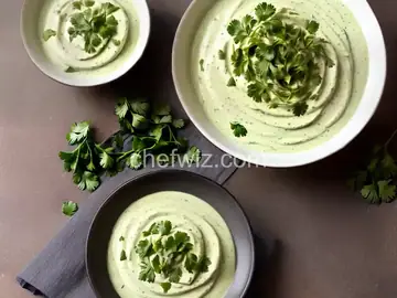 Cilantro Serrano Cream Sauce