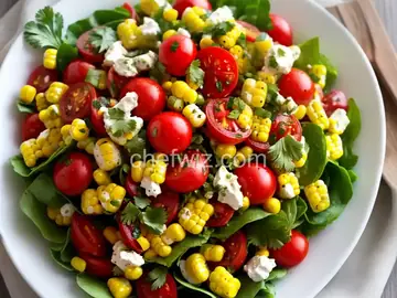Cilantro Tomato Corn Salad