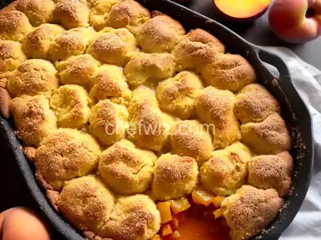 Cin-ful Peach Cobbler