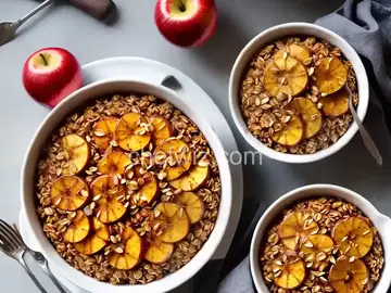 Cinnamon-Apple Baked Oatmeal Recipe
