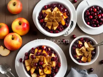 Cinnamon Apple Cranberry Sauce