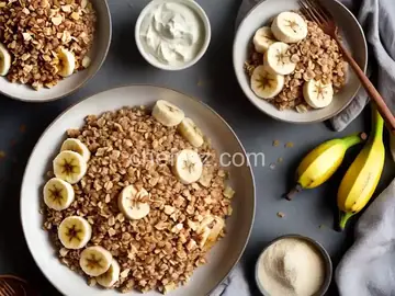 Cinnamon Apple and Banana Granolameal