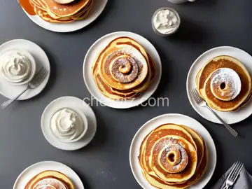 Cinnamon Bun Pancakes