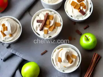 Cinnamon Pear Frozen Yogurt