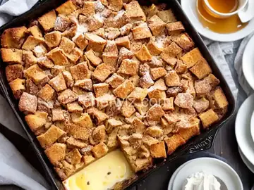 Cinnamon Roll Bread Pudding
