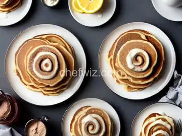 Cinnamon Roll Pancakes