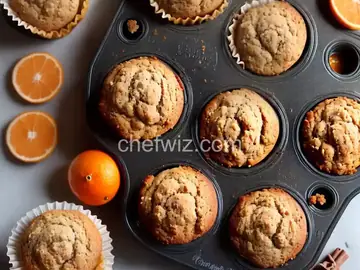 Cinnamon Streusel Orange Muffins