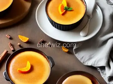 Cinnamon and Orange Creme Brulee