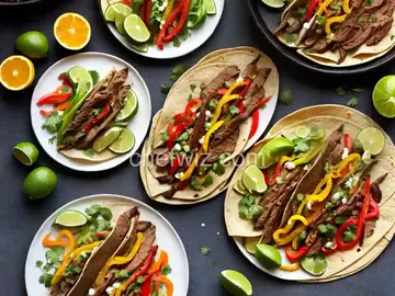 Citrus Asada Fajitas