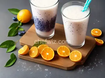 Citrus Blueberry Slush
