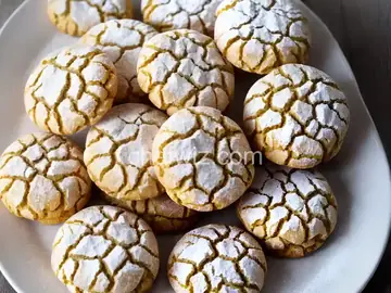 Citrus Crinkle Cookies