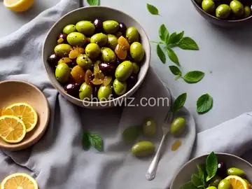 Citrus Marinated Olives