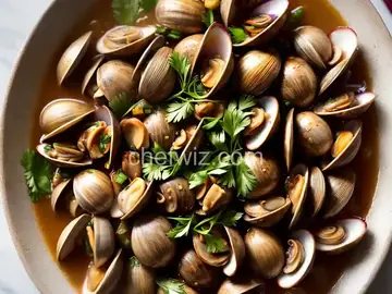 Clams in Oyster Sauce