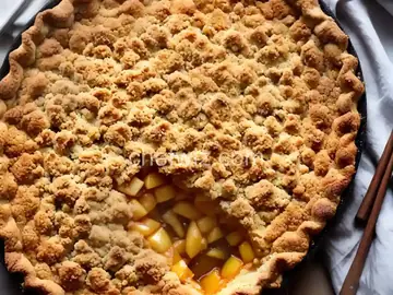 Classic Apple Crumb Pie
