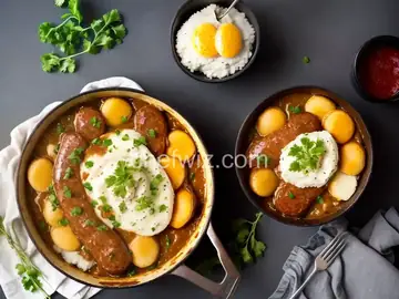 Classic Bangers and Mash