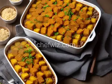 Classic Beef Tot Hotdish