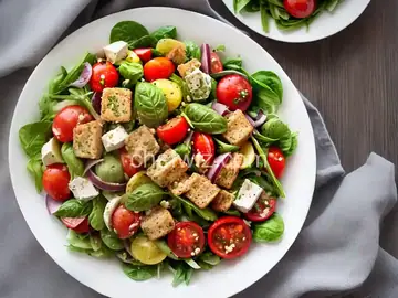 Classic Panzanella Salad (Tuscan-Style Tomato and Bread Salad)
