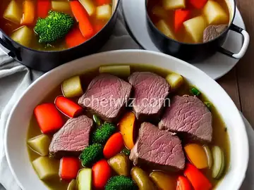 Classic Pot-au-Feu (French Boiled Beef and Vegetables) Recipe