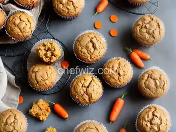 Clean Carrot Muffins