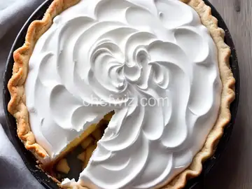 Clear Peppermint Meringue Pie