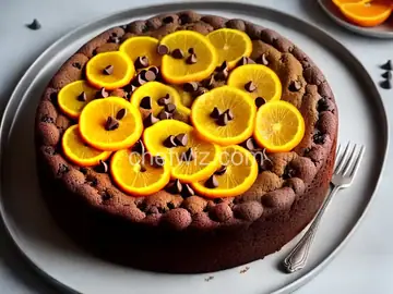 Clementine and Chocolate Chip Cake