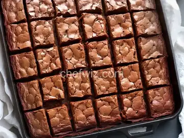Cobweb Brownies