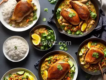 Coconut- and Ají Amarillo–Braised Chicken Recipe