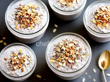 Coconut Almond Chia Seed Pudding Recipe
