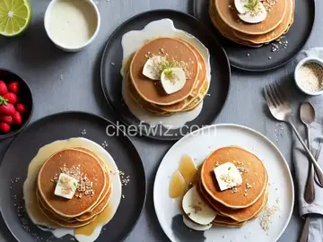 Coconut Buckwheat Pancakes