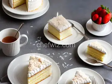 Coconut Cake with 7-Minute Frosting