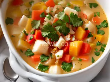 Coconut Conch Chowder