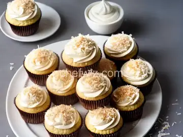 Coconut Cream Cupcakes