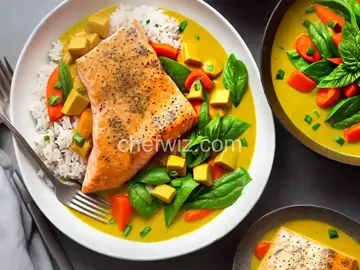 Coconut Curry Salmon