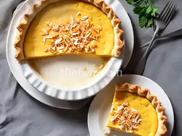Coconut Custard Pie